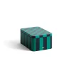 HAY Tin Container Small Green Dark Blue