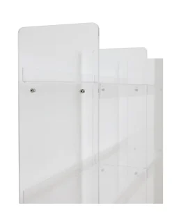 HK Living Acrylic Cabinet Clear