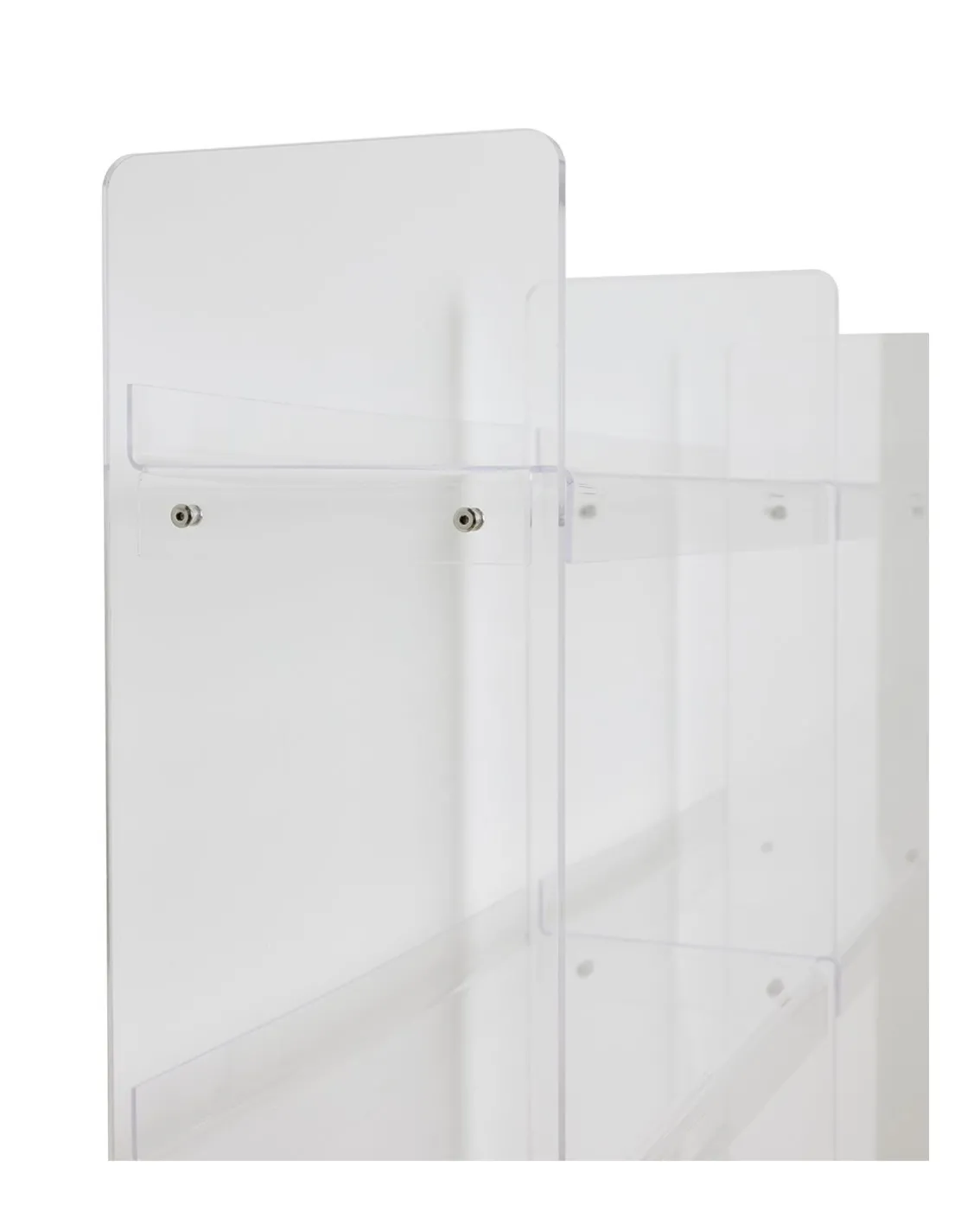 HK Living Acrylic Cabinet Clear