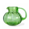 HK Living Emerald Glass Jug Olive Green