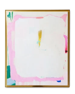 HK Living Framed Artwork 'White Sands'