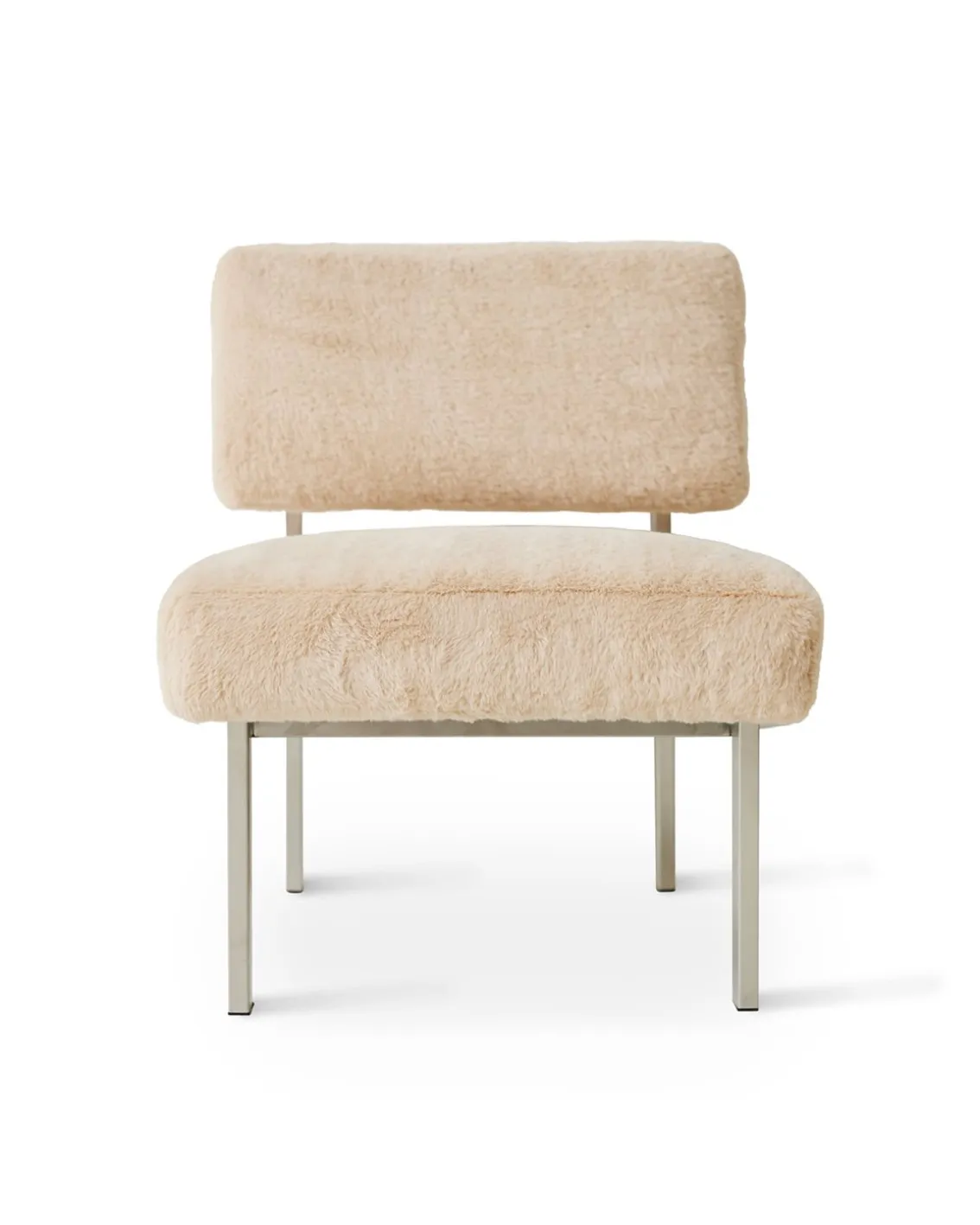 HK Living Furry Fauteuil Champagne