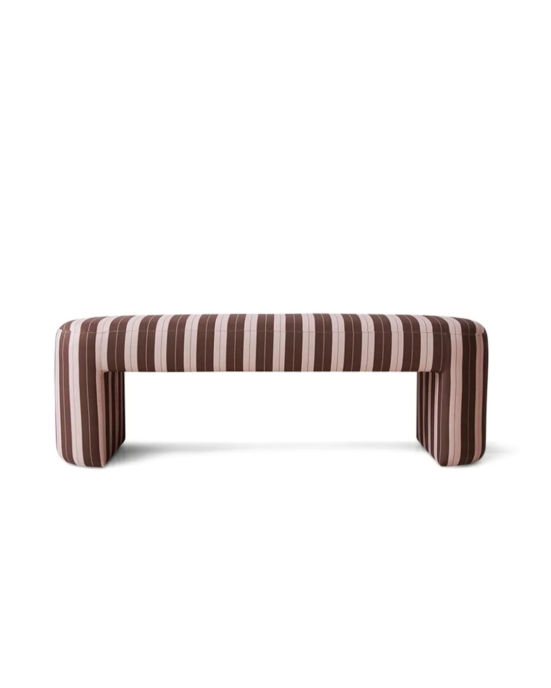 HK Living Lobby Bench Striped