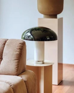 HK Living Lounge Table Lamp Monochrome