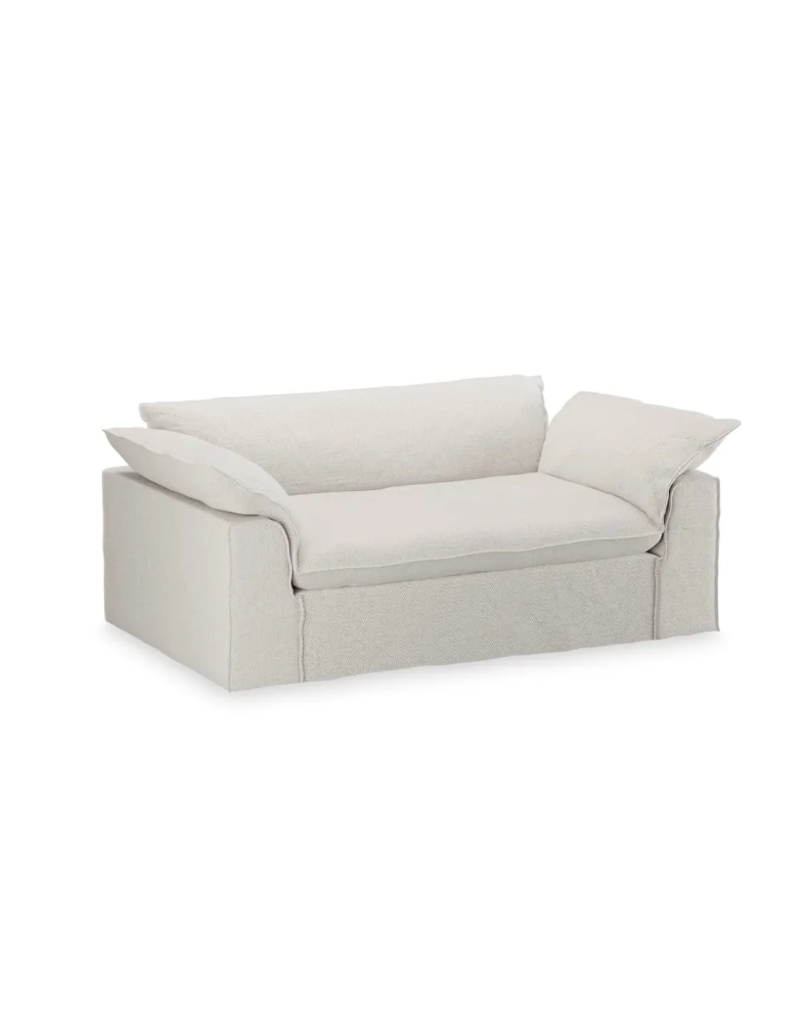 HK Living Nomad Couch 204 Cm Cosy Beige