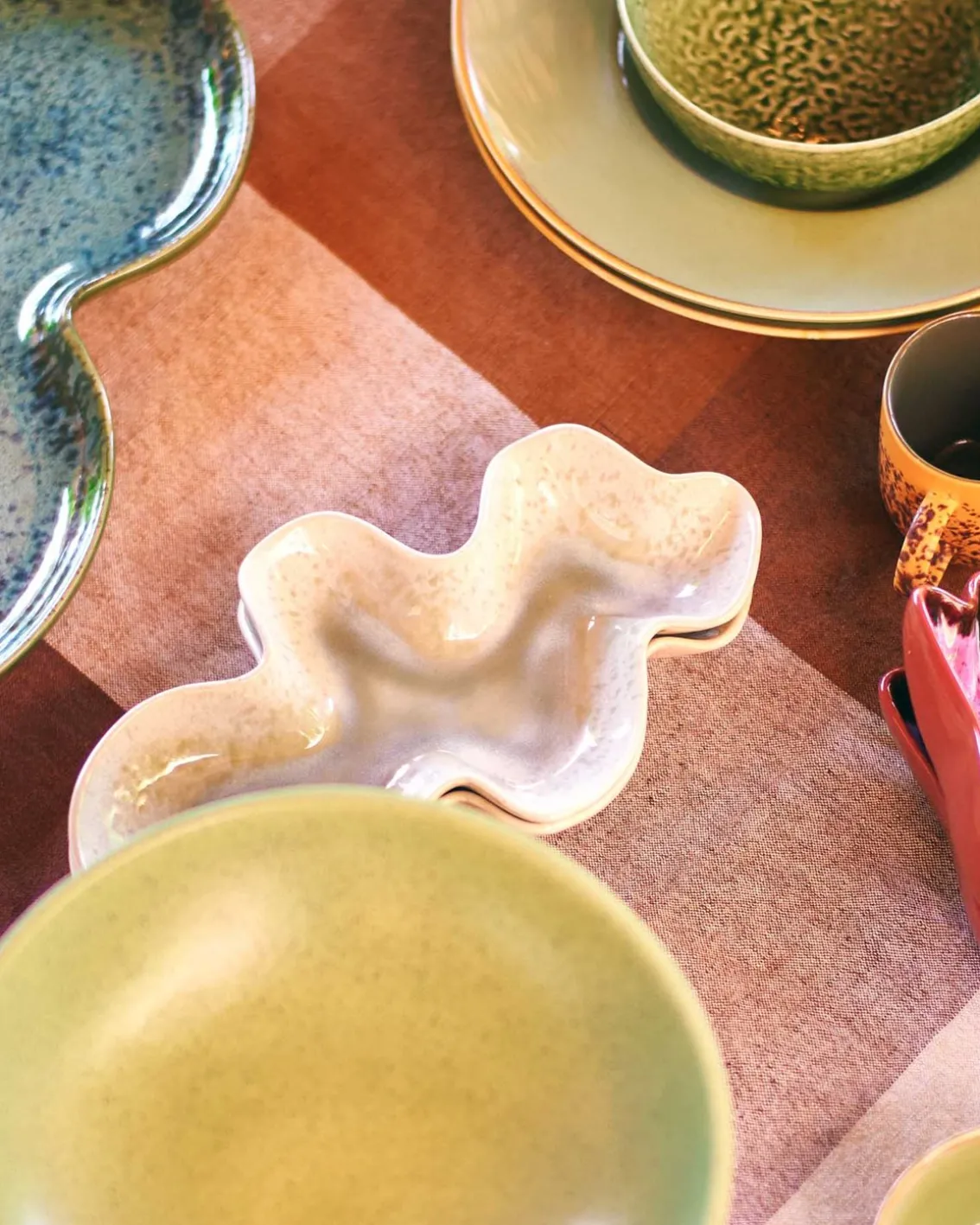 HK Living Shell Serving Bowl Oyster