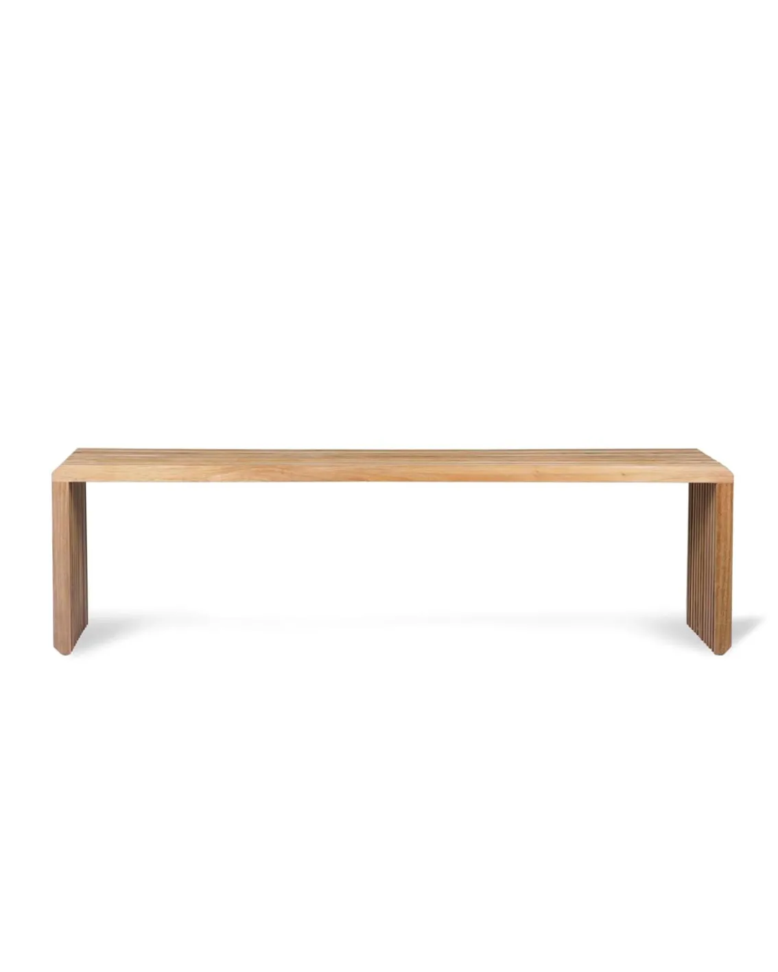 HK Living Slatted Bench L Natural Teak