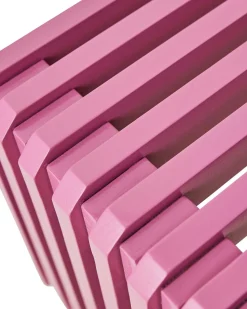 HK Living Slatted Bench L Hot Pink