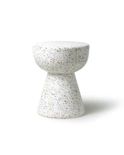 HK Living Terrazzo Side Table Multicolor