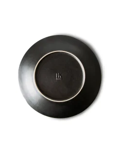 HK Living The Emeralds Ceramic Dinner Plate Set Of 2 Spotted Green