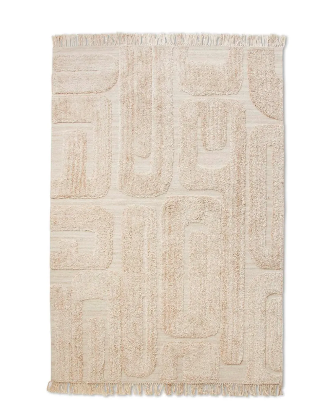 HK Living Tufted Rug Limestone
