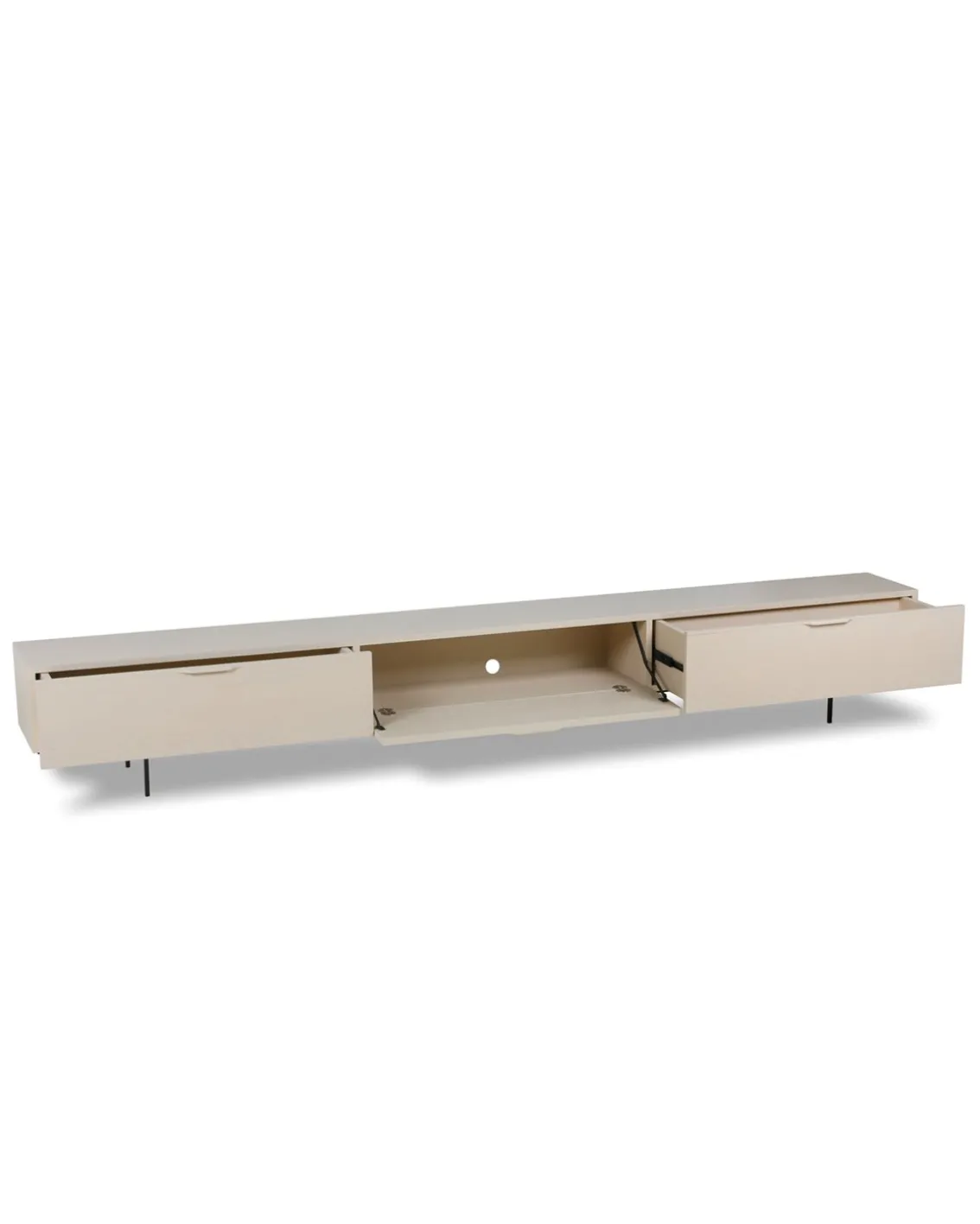 HK Living Tv Cabinet Wood Grain Sand