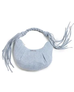 Holzweiler Cocoon Denim Micro Bag Light Blue Mix