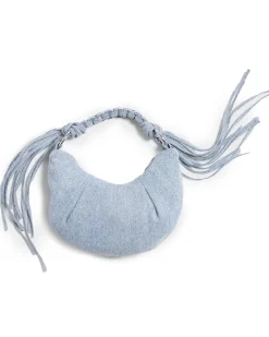 Holzweiler Cocoon Denim Micro Bag Light Blue Mix