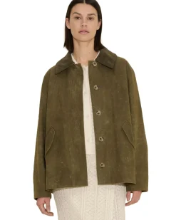 Holzweiler Diana Short Jacket Green
