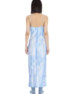 Holzweiler Eila Print Dress Blue Mix
