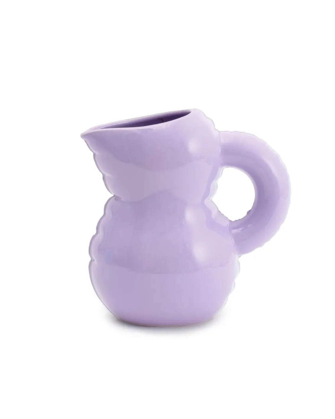 HOME STUDYO Emily Jug Purple Gloss