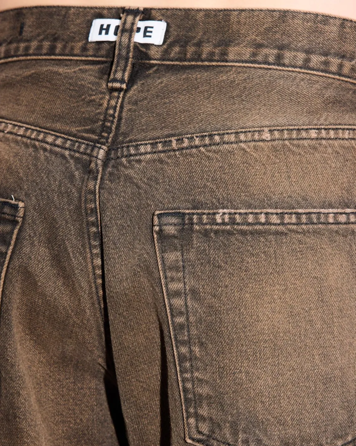 HOPE Criss Loose Fit JeansVintage Black Dirt