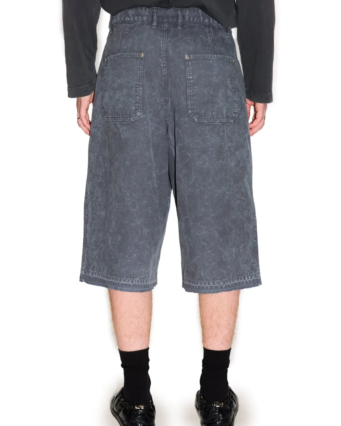 HOPE Punt Shorts Atlantic Green Marble