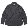 HOPE Room Shirt Blue Micro Check