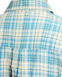 HOPE Room Shirt Pastel Green Check