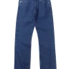 HOPE Rush Relaxed Bootcut Jeans Dark Indigo Wash