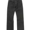 HOPE Rush Relaxed Bootcut Jeans Washed Black