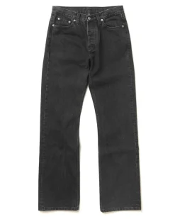 HOPE Rush Relaxed Bootcut Jeans Washed Black