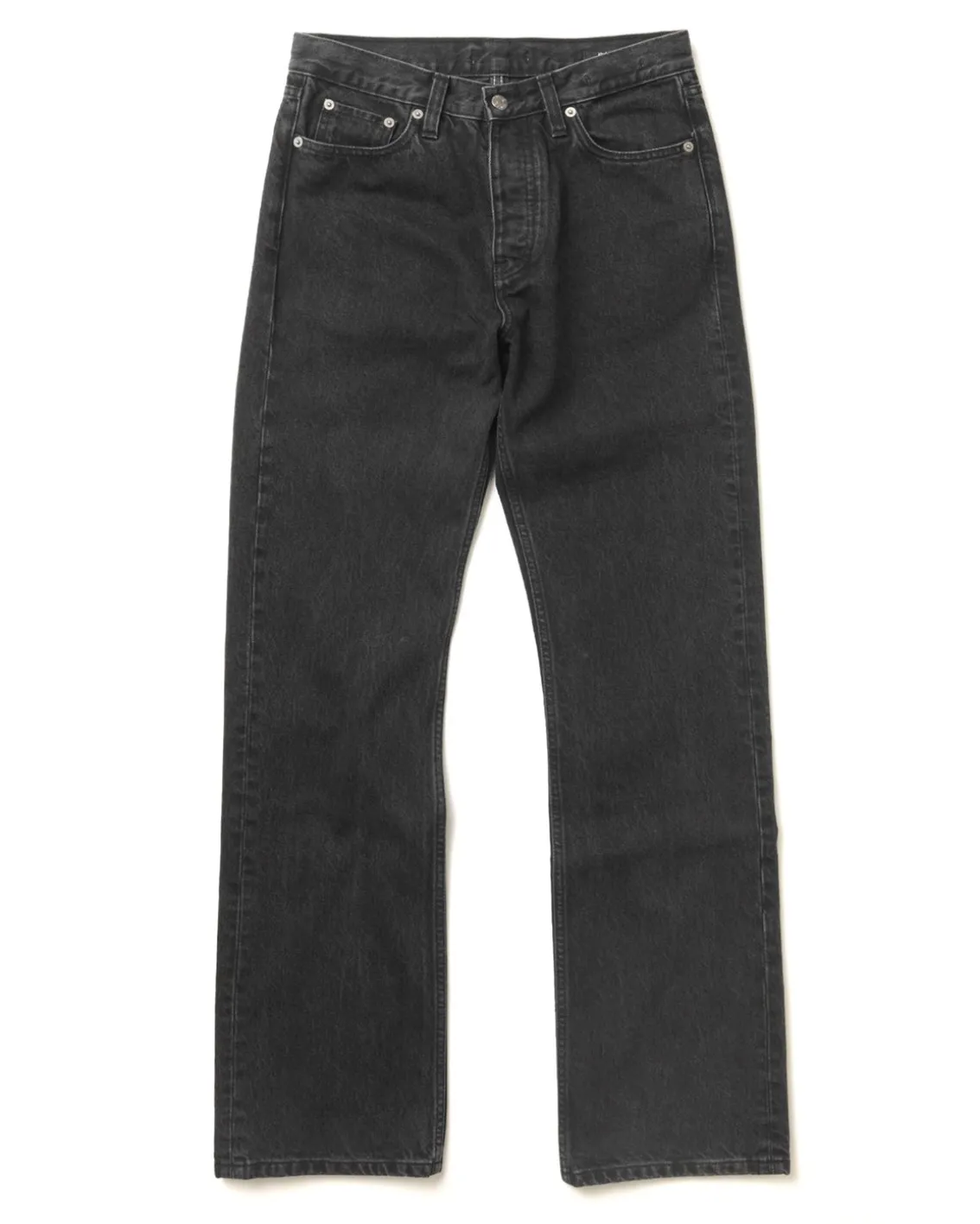 HOPE Rush Relaxed Bootcut Jeans Washed Black
