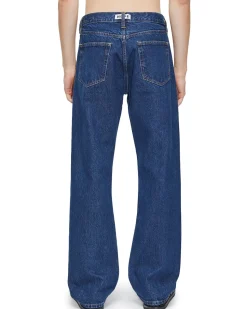 HOPE Rush Relaxed Bootcut Jeans Dark Indigo Wash
