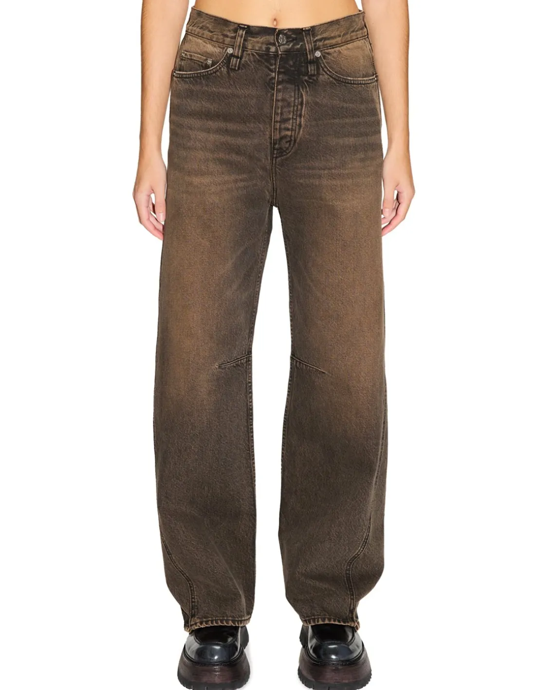 HOPE Skew Jeans Vintage Black Dirt