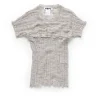 HOPE Sunny Tee Ice Grey Slub