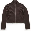 HOPE Tide Sweatshirt Dark Brown Linen