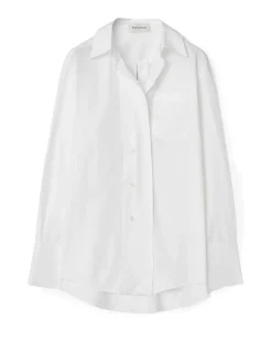 House of Dagmar Asymmetric Shirt White