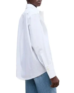 House of Dagmar Asymmetric Shirt White