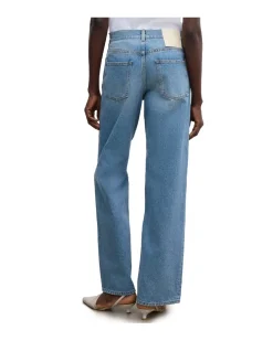 House of Dagmar Baggy Fit Denim Light Blue