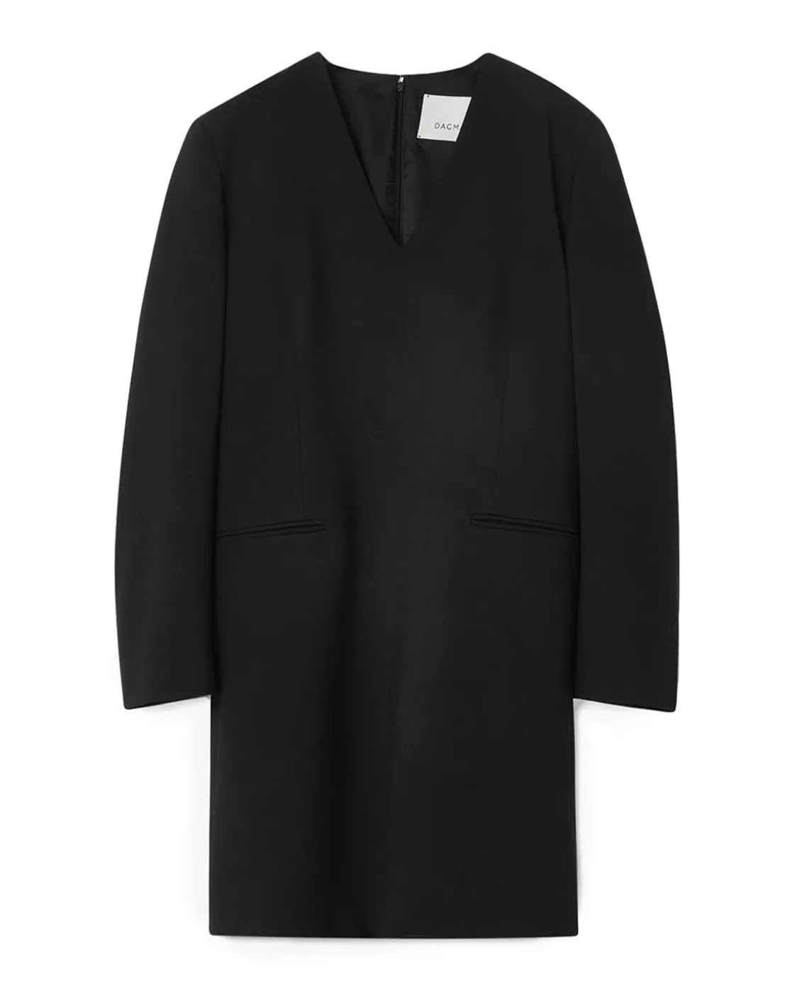 House of Dagmar Blazer V-Dress Black