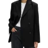 House of Dagmar Classic Wool Blazer Black