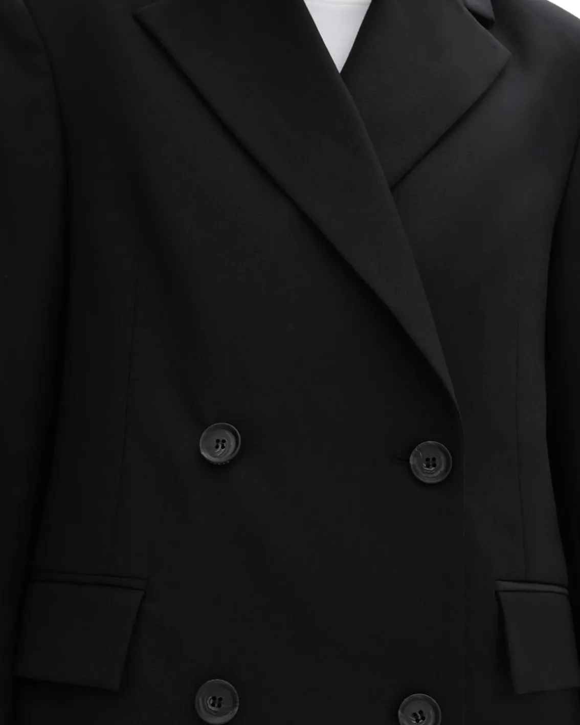 House of Dagmar Classic Wool Blazer Black