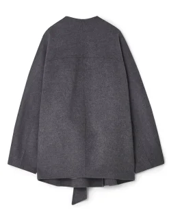 House of Dagmar Doublé Jacket Grey Melange