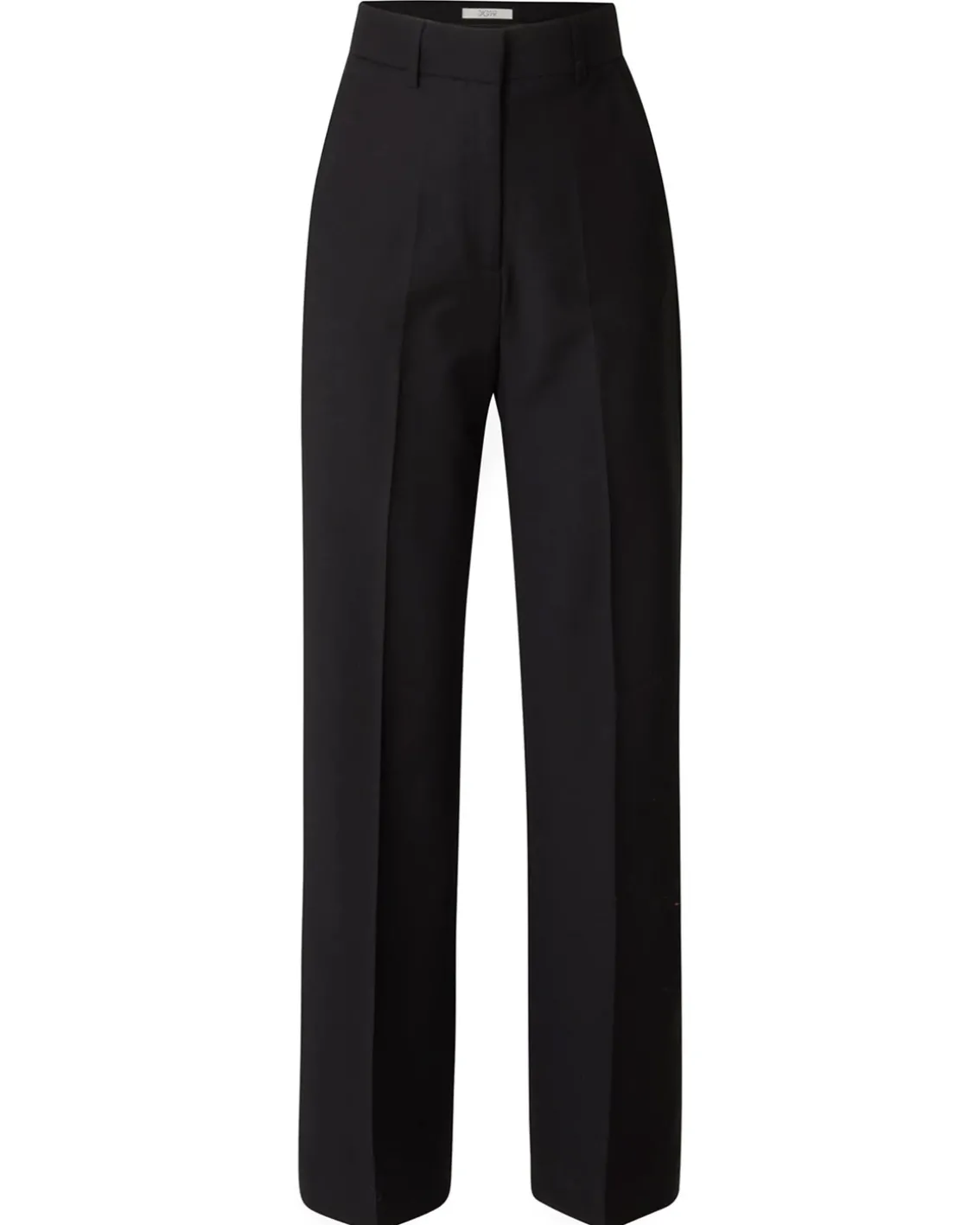 House of Dagmar High Waist Wool Pant Black