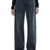 House of Dagmar Loose Fit Denim Dark Grey