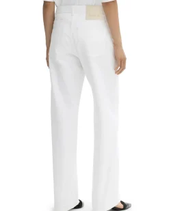 House of Dagmar Loose Fit Denim White