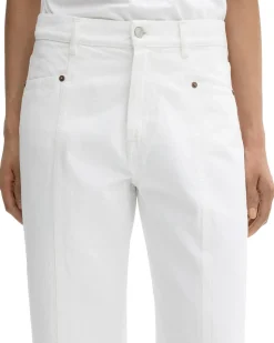 House of Dagmar Loose Fit Denim White