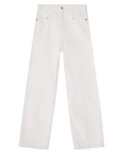 House of Dagmar Loose Fit Denim White