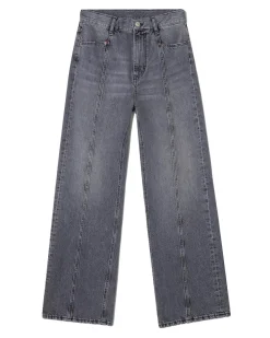 House of Dagmar Loose Fit Denim Light Grey