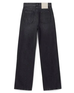 House of Dagmar Loose Fit Denim Dark Grey