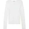 House of Dagmar Lyocell Long Sleeve White