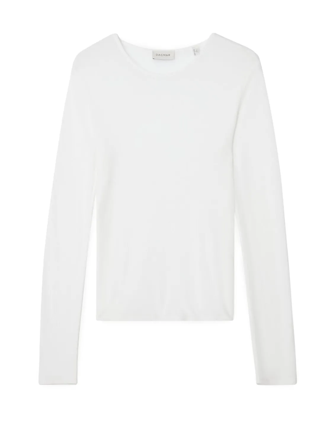 House of Dagmar Lyocell Long Sleeve White