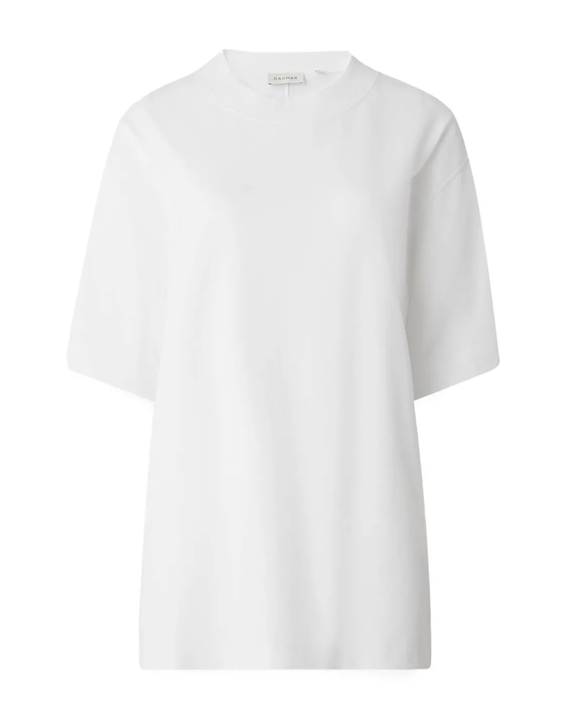 House of Dagmar Oversized Cotton Tee White
